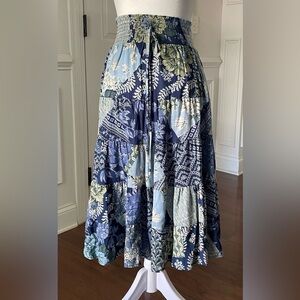 Lola P Patchwork Maxi Skirt – Size Medium